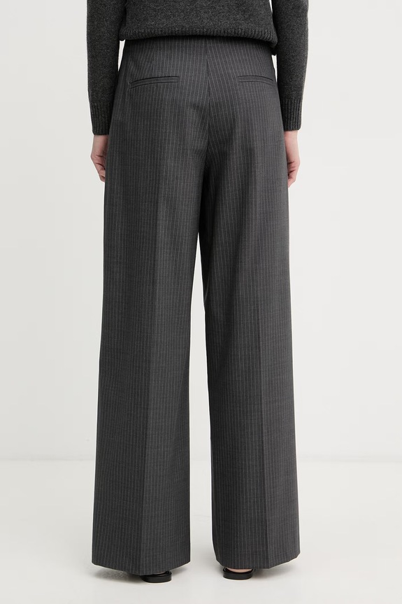 Îmbrăcăminte rag & bone pantaloni de costum pentru femei, din lână Irina RA1R25H7MTA gri