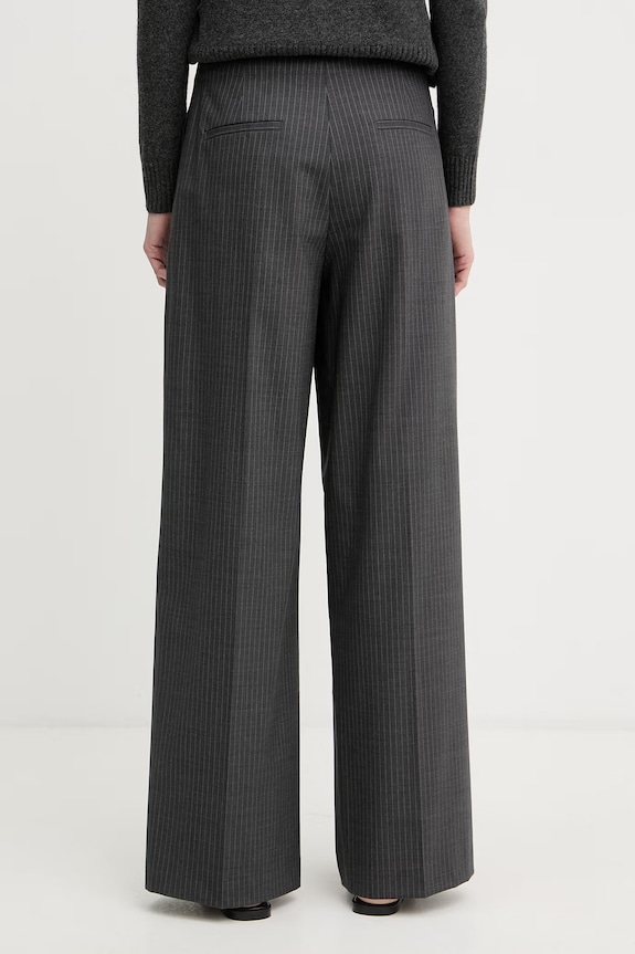 Îmbrăcăminte rag & bone pantaloni de costum pentru femei, din lână Irina RA1R25H7MTA gri