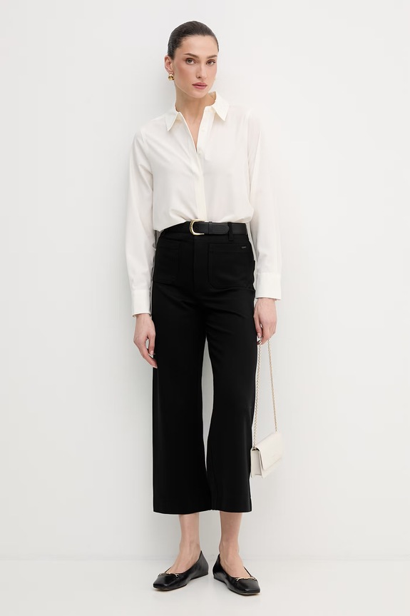 Παντελόνι Dkny DJ6P3119 μαύρο SS26