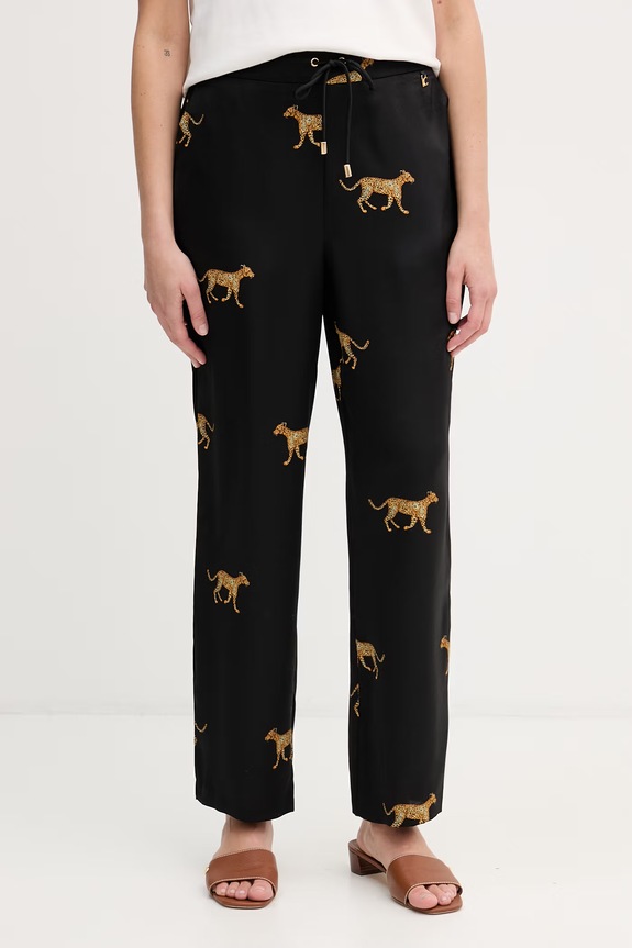 Lola Casademunt spodnie damskie czarny LS2614022