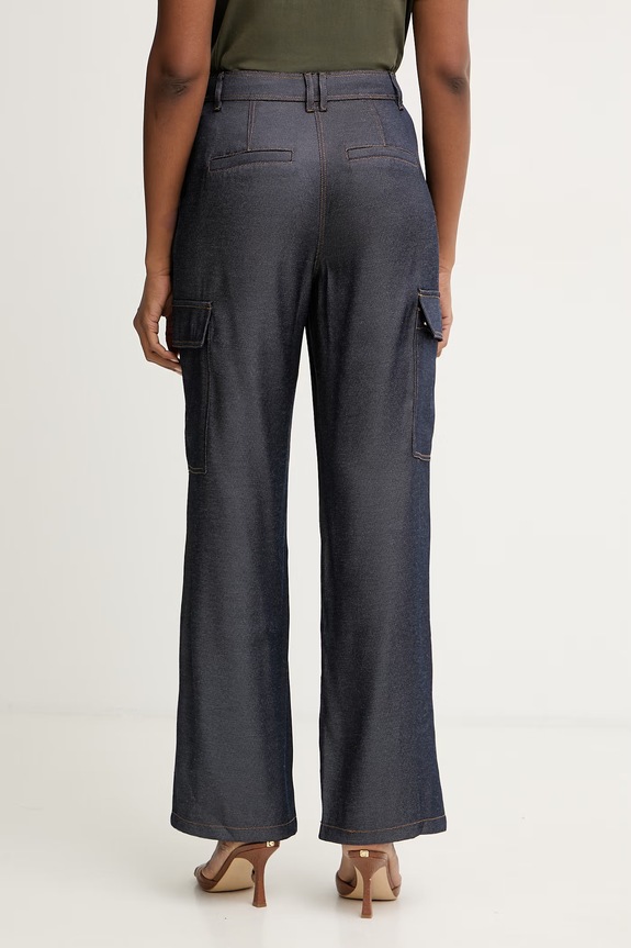 Guess kalhoty dámské REGINE W6RB65.WL842 námořnická modř SS26