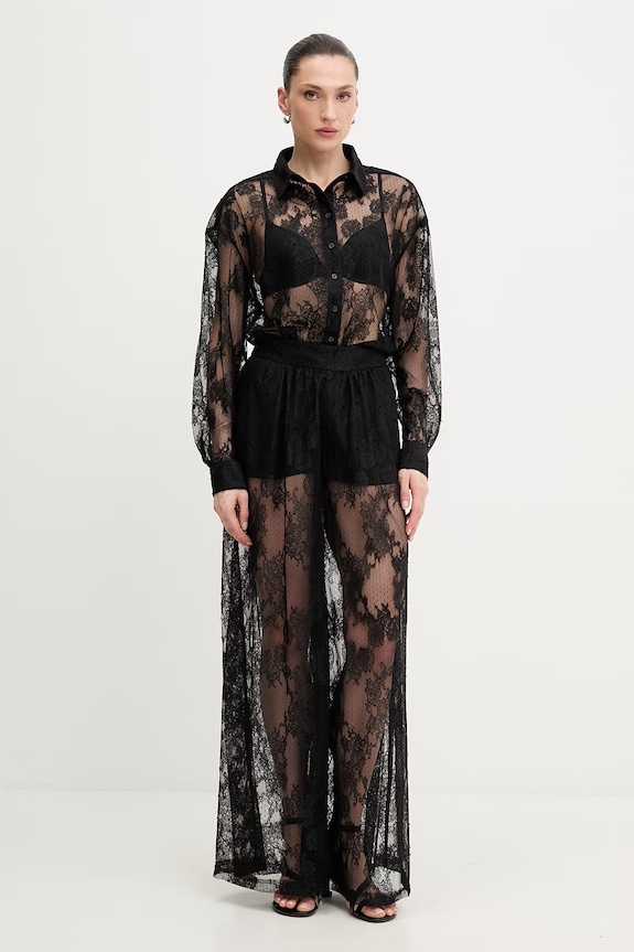 Bardot pantaloni 60359PB negru SS26