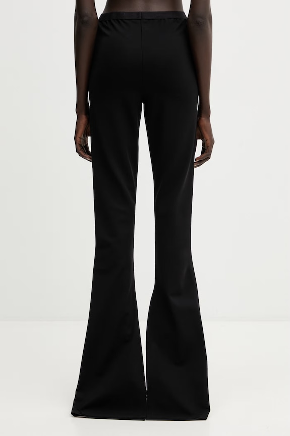Oblačila Rick Owens Lilies hlače ženske z viskozo Carmen LI01F7331.JCVS črna