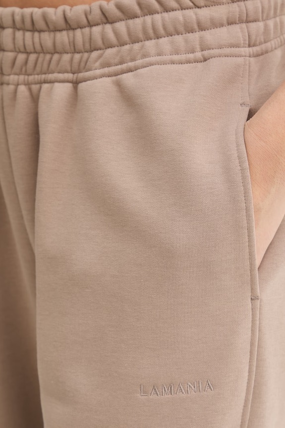 La Mania pantaloni de trening pentru femei AXEL bej LM.AXEL