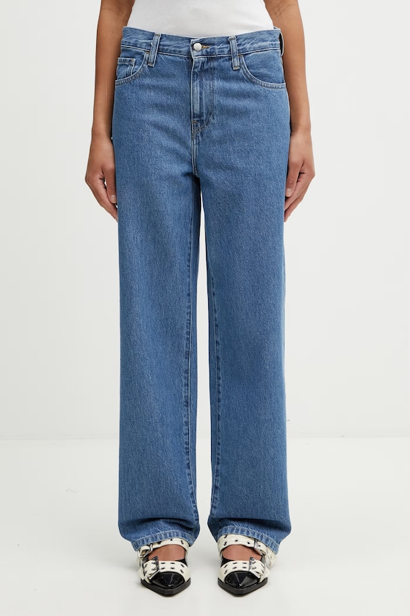 Carhartt WIP W' Arin Pant jeansy tapered damskie niebieski I035881.160