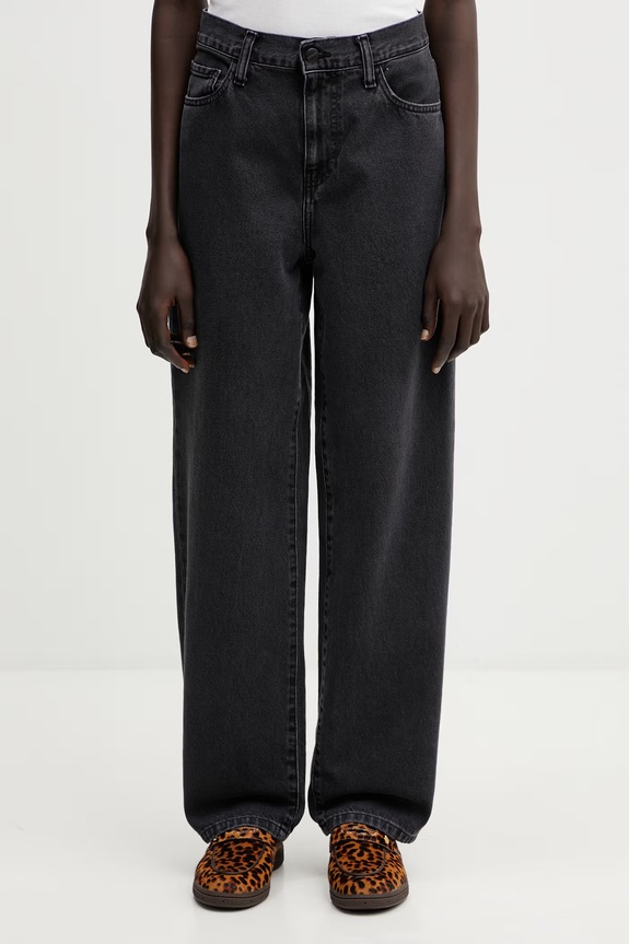 Carhartt WIP W' Arin Pant jeansy tapered damskie czarny I035881.8960