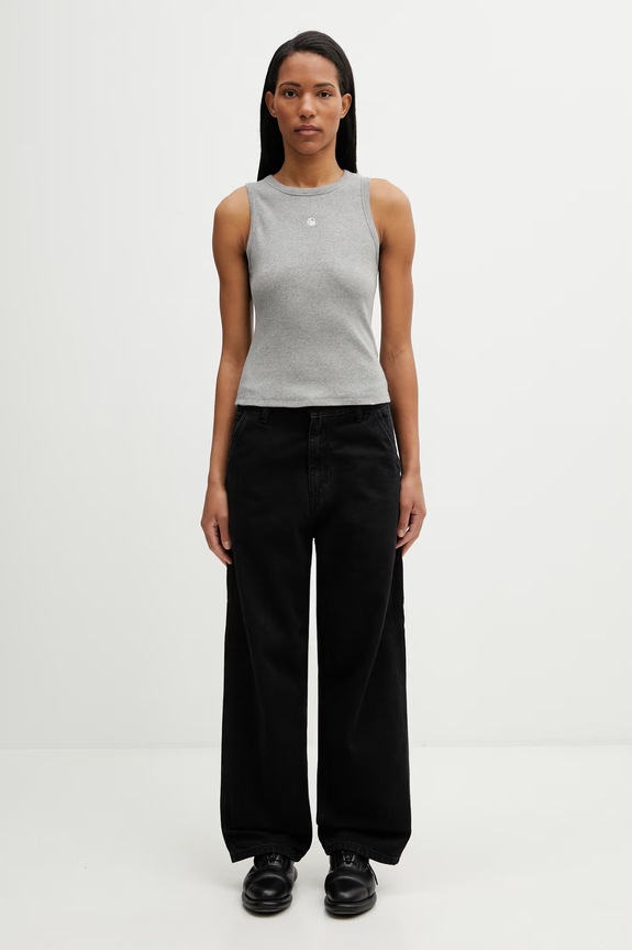 Carhartt WIP W' Brandon Single Knee Pant дънки loose дамски I034225.8906 черен