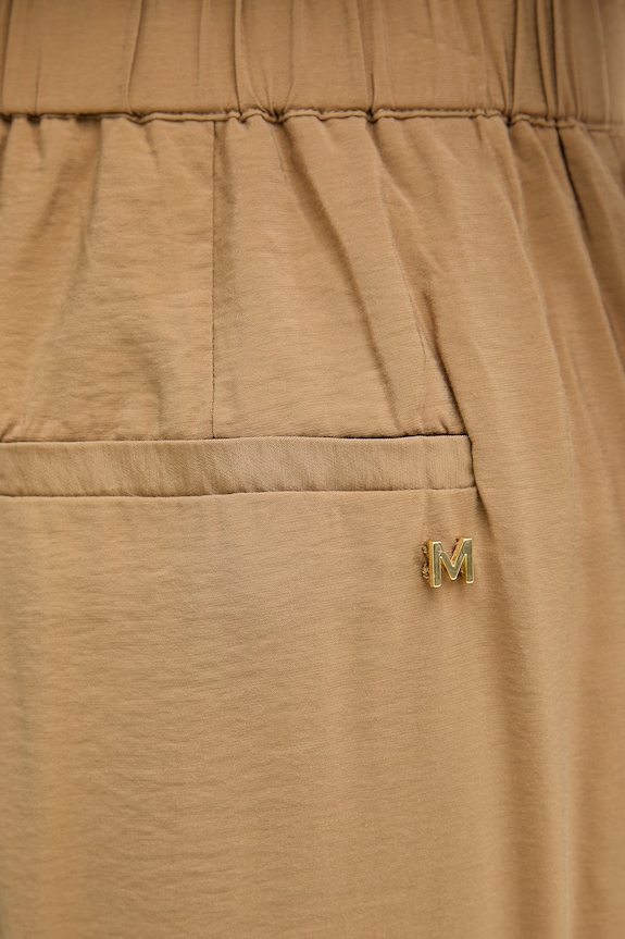Lola Casademunt pantaloni pentru femei, cu vâscoză maro MS2614008