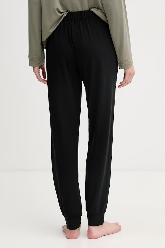 Îmbrăcăminte Chantelle pantaloni de trening de damă cu bumbac Romance C10YE0 negru