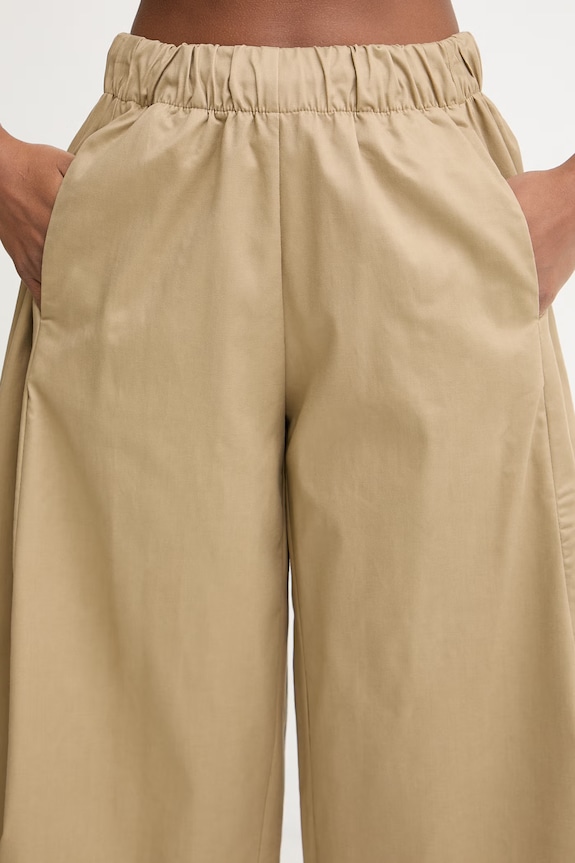 Haveone pantaloni pentru femei, cu lyocell PSO.Q056 bej