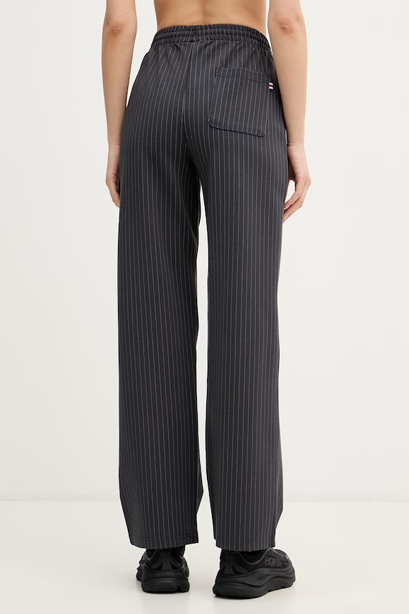 Ρούχα Fila παντελόνι γυναικείο με βισκόζη BELLARIVA FAW1277 γκρί