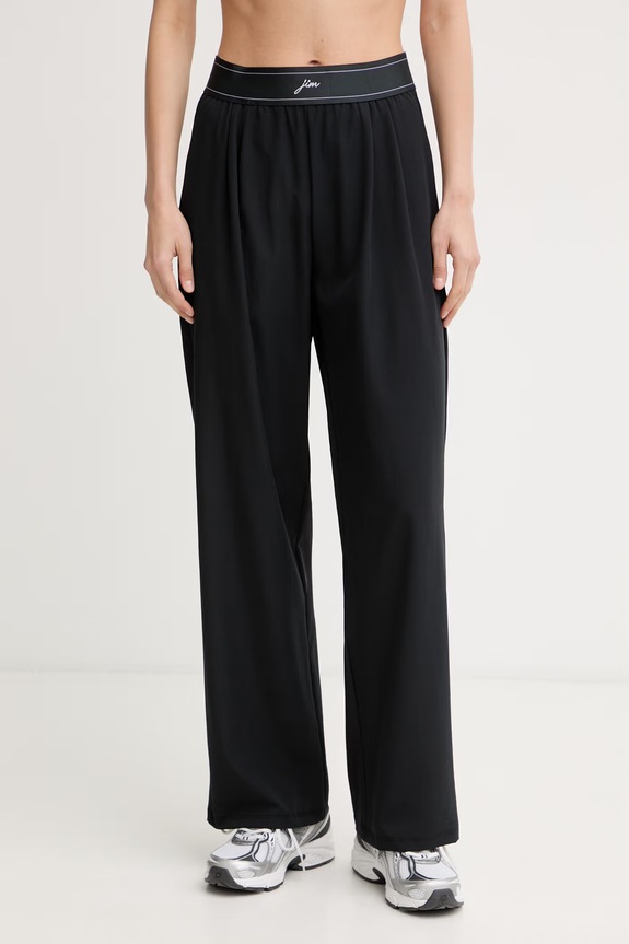 JOYINME spodnie damskie Flow wide czarny spodnie.flow.wide