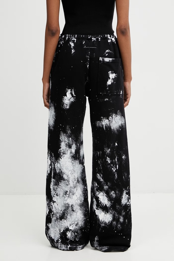 Oblačila MM6 Maison Margiela trenirka ženska bombažna S62KB0263.M25014 črna