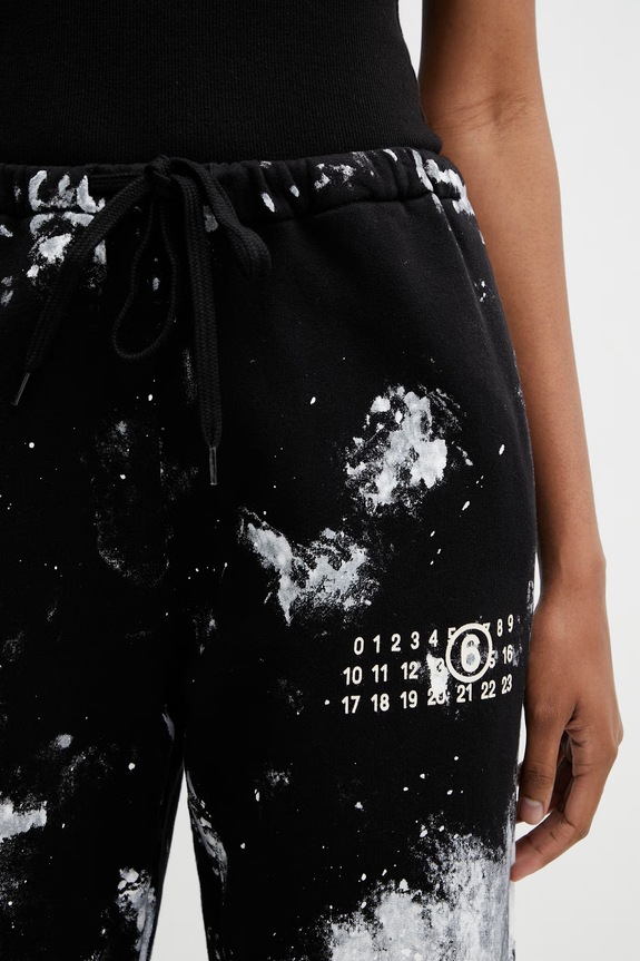 MM6 Maison Margiela trenirka ženska bombažna črna S62KB0263.M25014