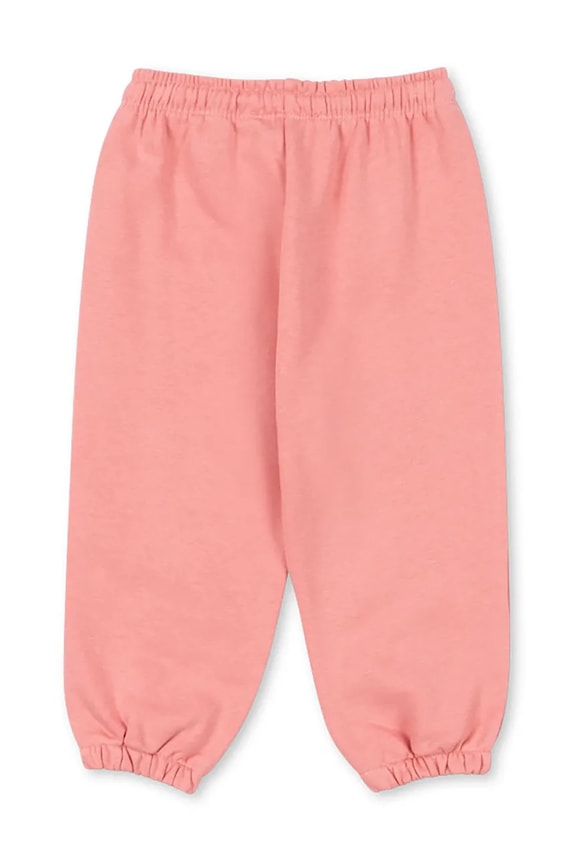 Detské tepláky Konges Sløjd LOU BOW SWEAT PANTS OCS KS104342.PreSpring ružová SS26
