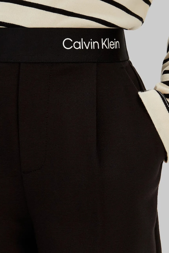 Calvin Klein Jeans spodnie dziecięce czarny IG0IG03091.128.176.PPY2