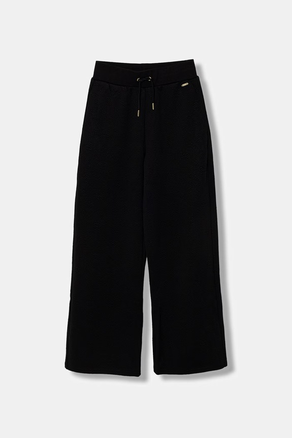 Παιδικό φούτερ Guess πλεκτό ύφασμα μαύρο J6RB18.KCHR2.PPY2