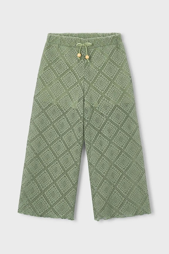 Παιδικό παντελόνι Mayoral με ελαστάν πράσινο 3591.6J.Mini.PPY2