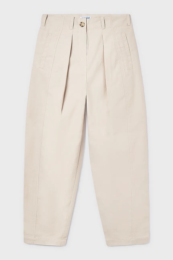 Mayoral pantaloni copii panza bej 6546.8A.Junior.PPY2