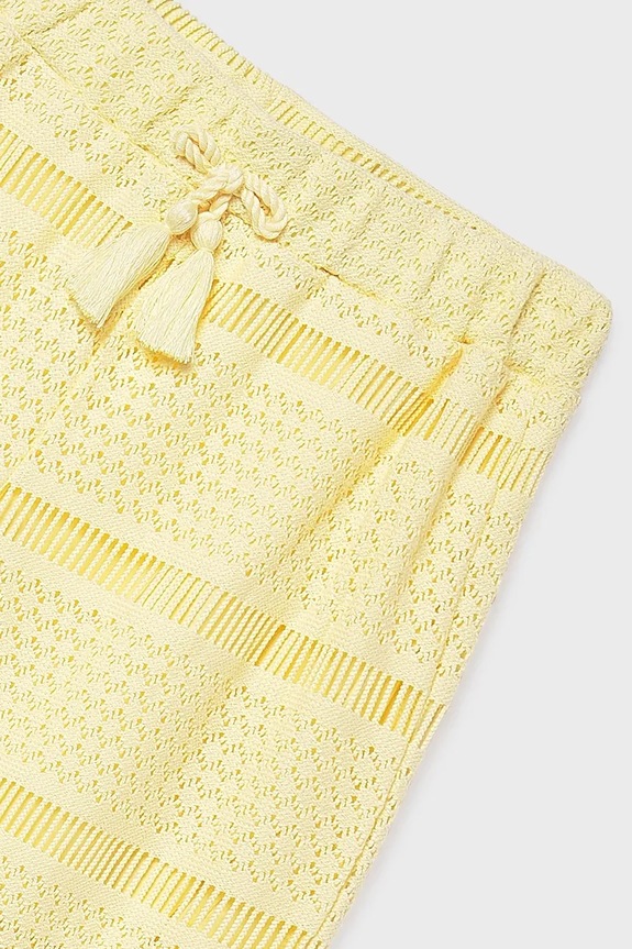 Djevojčice Dječje hlače Mayoral 6550.8C.Junior.PPY2 zlatna