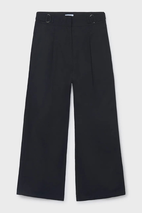 Mayoral pantaloni de in pentru copii panza negru 6551.8C.Junior.PPY2