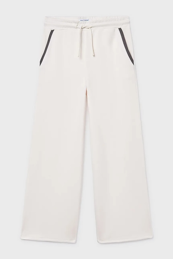 Mayoral pantaloni de trening pentru copii 6555.8E.Junior.PPY2 bej SS26