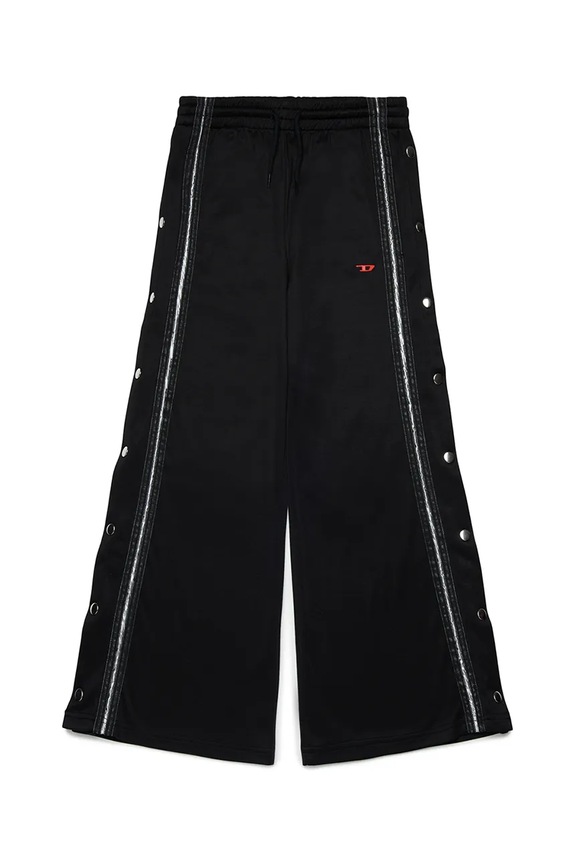 Παιδικό φούτερ Diesel PREET TROUSERS J02666.KYA0H μαύρο SS26