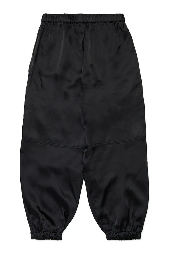 Diesel nohavice jogger detské s viskózou PSAFFER TROUSERS J02669.KXBMX čierna SS26