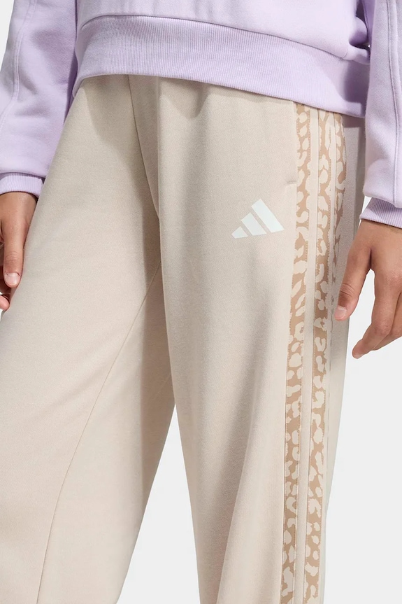 Dětské tepláky adidas KB6973 béžová