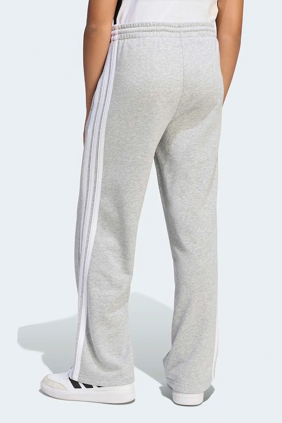 Dziewczynka adidas spodnie dresowe dziecięce JZ3688 szary