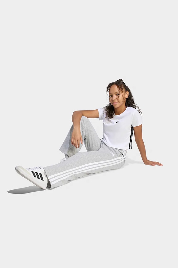 adidas spodnie dresowe dziecięce szary JZ3688