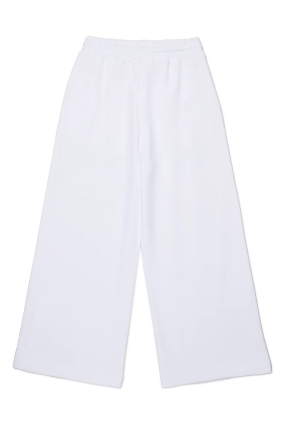 Marni pantaloni tuta in cotone bambino/a MP190F TROUSERS M01432.M00V0 bianco SS26