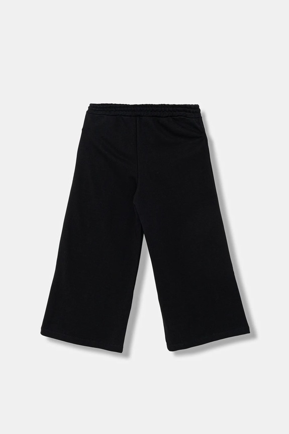 Dječji pamučni donji dio trenirke Marni MP190F TROUSERS M01432.M00V0 crna SS26