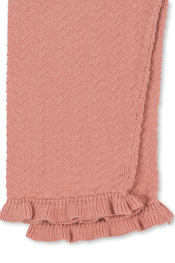 Konges Sløjd pantaloni de bumbac pentru copii CYPRES PANTS GOTS roz KS104756.PPY2