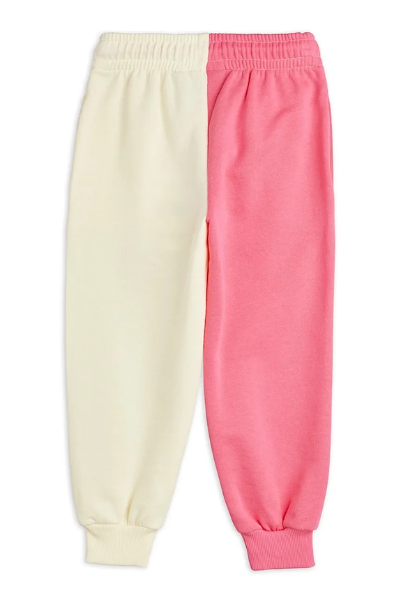 Mini Rodini donji dio trenirke za djecu od pamuka 26230143 roza SS26