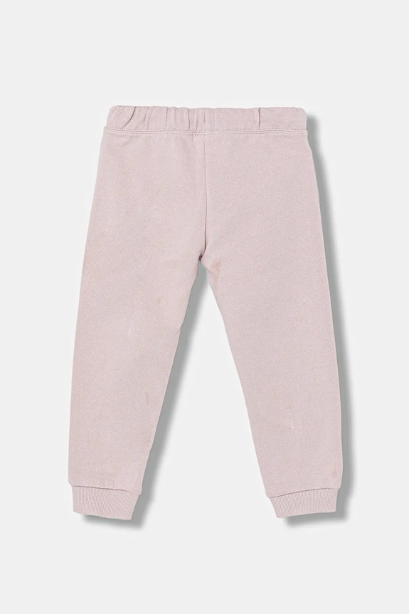 United Colors of Benetton jogger kalhoty dětské bavlněné 3J70GF01N.P.Stagionale růžová SS26