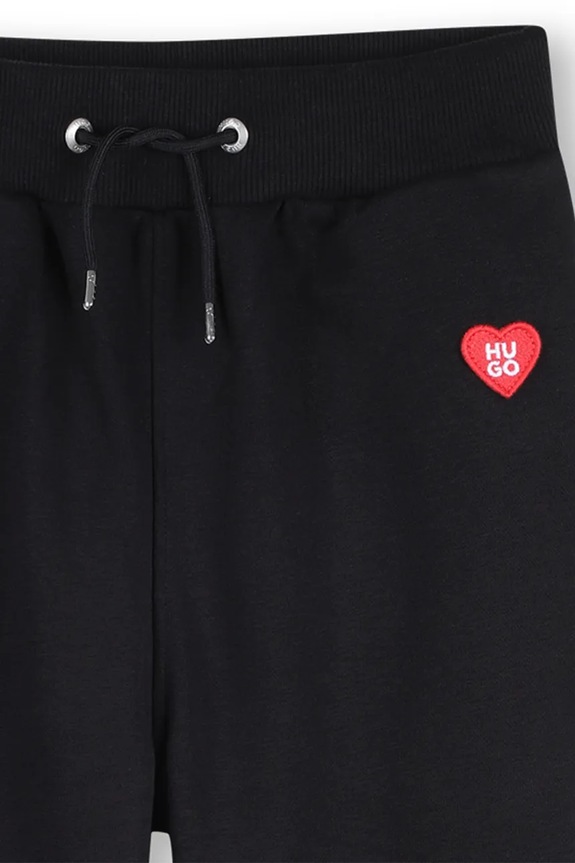 HUGO pantaloni de trening pentru copii negru G01031.156.162