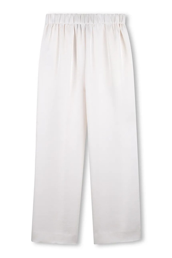 Karl Lagerfeld spodnie dresowe dziecięce Z31129.156.162 biały SS26