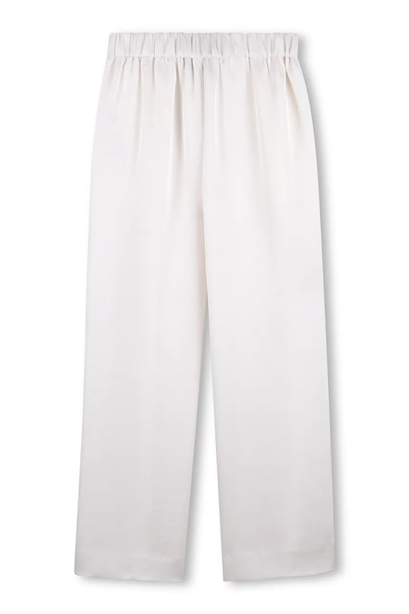 Karl Lagerfeld spodnie dresowe dziecięce Z31129.156.162 biały SS26
