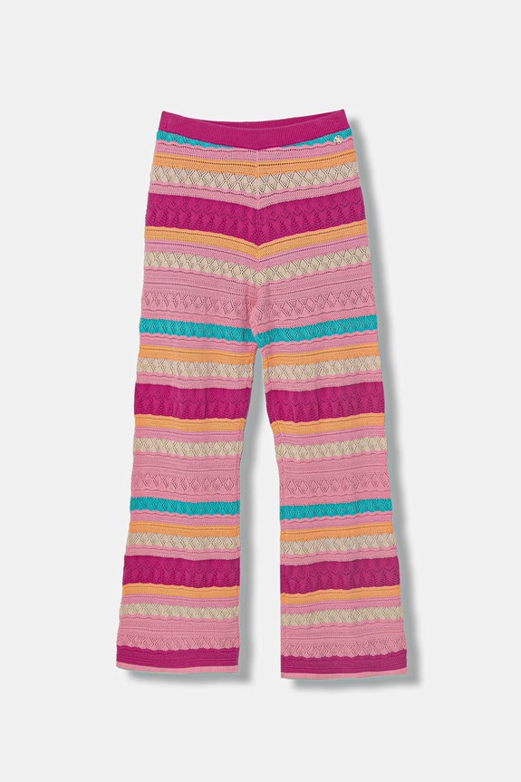 Guess pantaloni pentru copii, din bumbac roz J6GB04.Z5480.PPY2.M