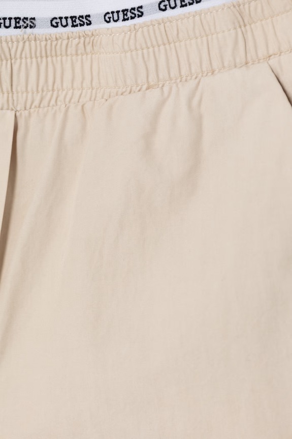 Девочка Guess брюки wide leg для детей из хлопка J6GB06.WHB40.PPY2.M бежевый