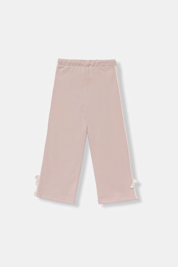 United Colors of Benetton spodnie dresowe dziecięce bawełniane 3F9VGF05C.P.Stagionale różowy SS26