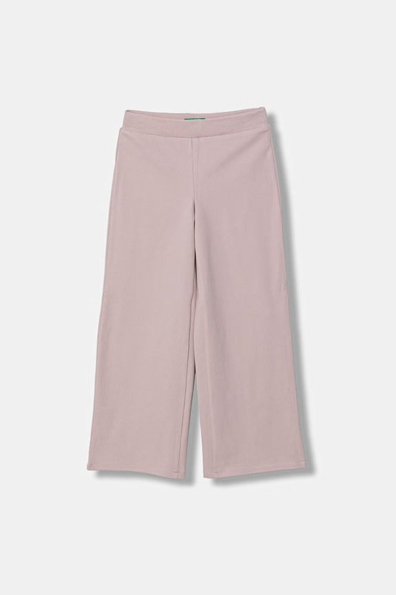United Colors of Benetton pantaloni de trening pentru copii roz 46D6CE04C.G.Stagionale