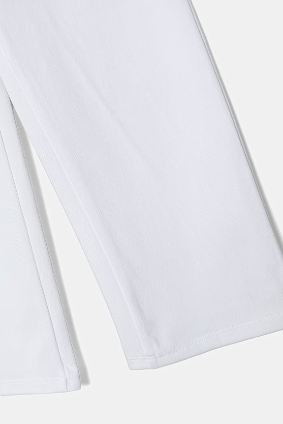 Dziewczynka United Colors of Benetton spodnie dresowe dziecięce 46D6GF02M.P.Stagionale biały