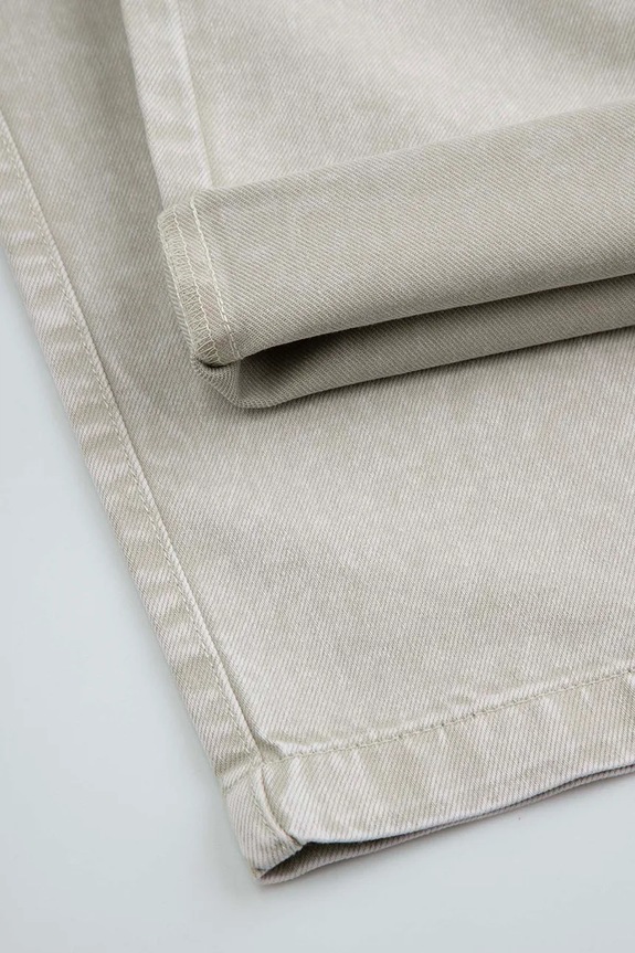 Coccodrillo pantaloni per bambini con cotone grigio WC6119109CTG