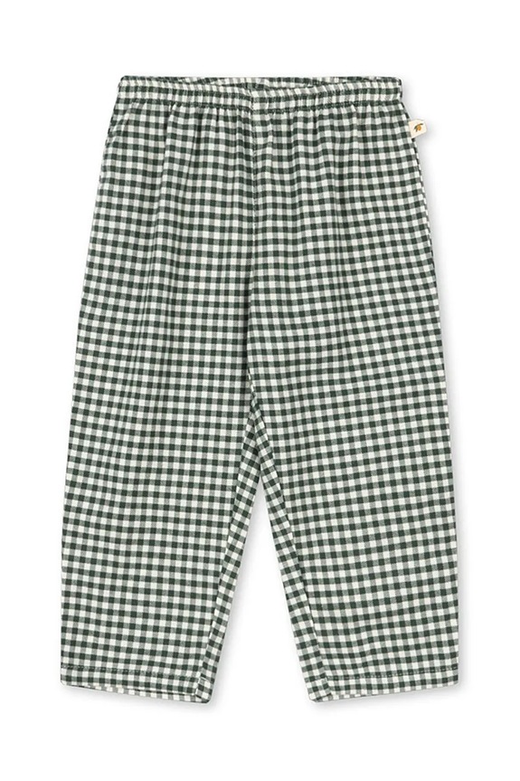 Detské bavlnené nohavice Konges Sløjd FORET PANTS GOTS KS104195.PreSpring viacfarebná SS26