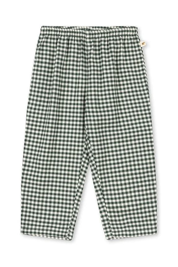 Detské bavlnené nohavice Konges Sløjd FORET PANTS GOTS KS104195.PreSpring viacfarebná SS26