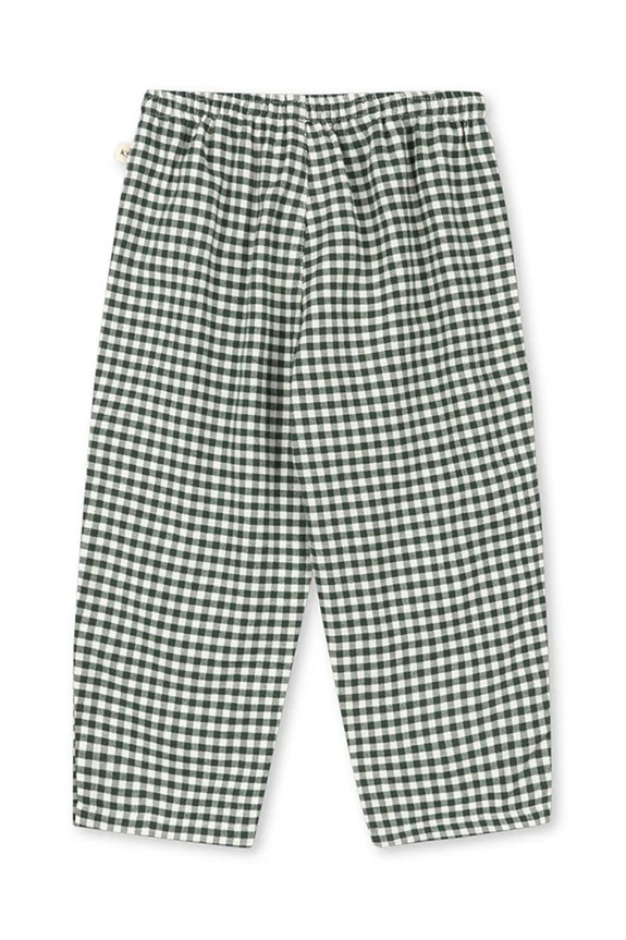 Chlapec Detské bavlnené nohavice Konges Sløjd FORET PANTS GOTS KS104195.PreSpring viacfarebná