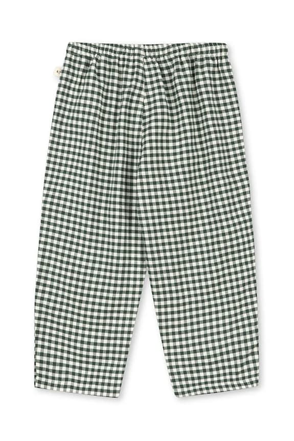 Chlapec Detské bavlnené nohavice Konges Sløjd FORET PANTS GOTS KS104195.PreSpring viacfarebná