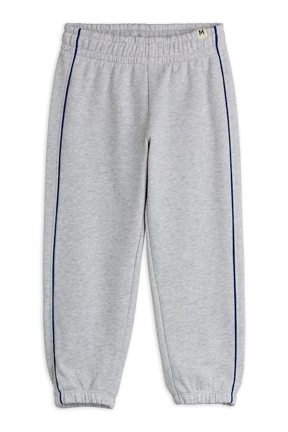 Παιδικό βαμβακερό παντελόνι Mini Rodini 11000352 γκρί SS26